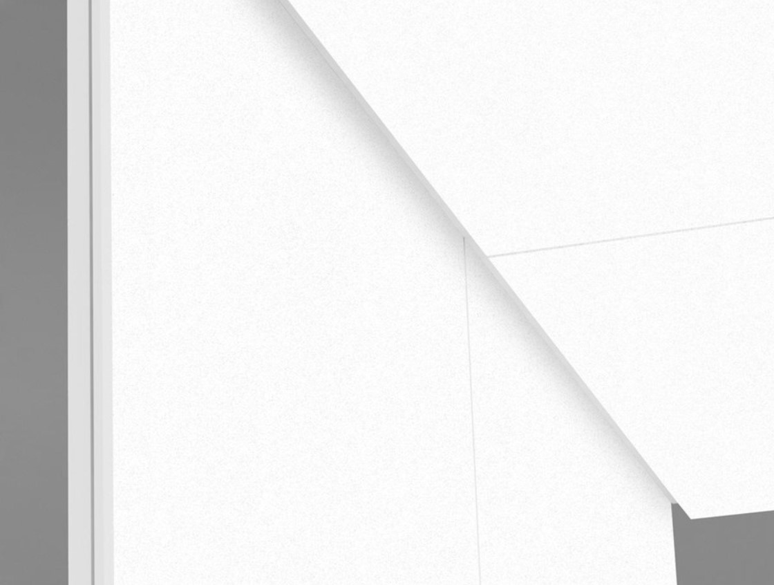 Ecophon Focus Fixiform Ds vzhľad vzhľad panelu Focus Fixiform Ds