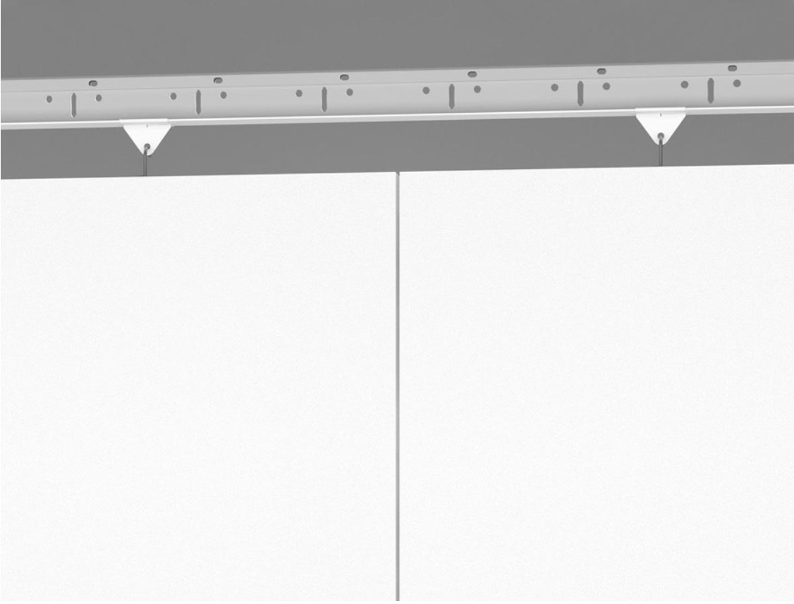 Ecophon Hygiene Performance Baffle vzhľad dizajn panelu Hygiene Performance Baffle
