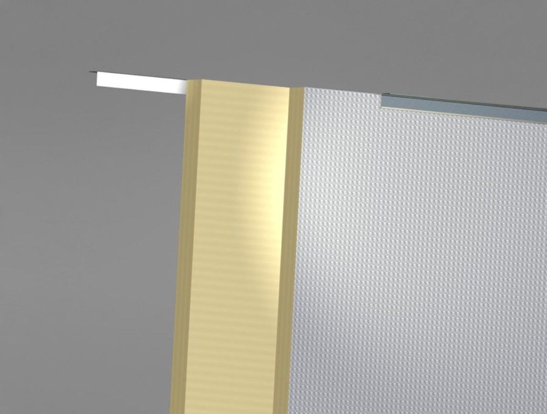 Ecophon Combison Barrier vzhľad vzhľad panelu Combison Barrier