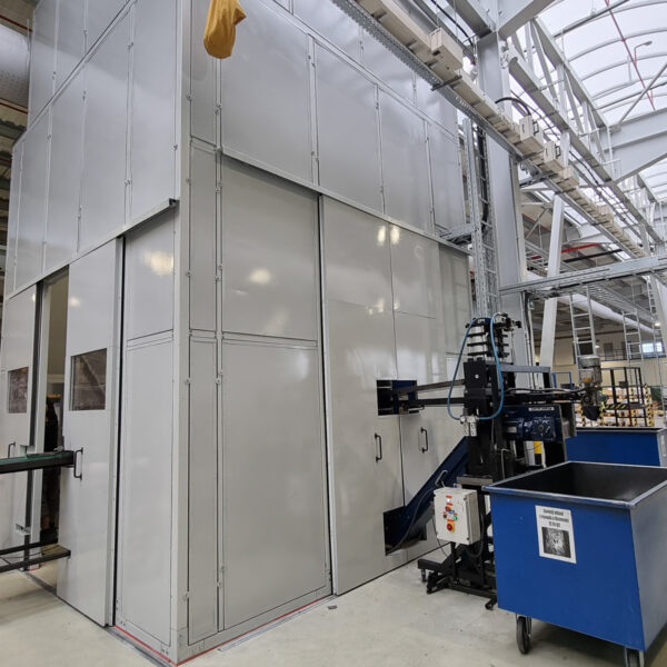 Odhlučnenie lisu v priemysle