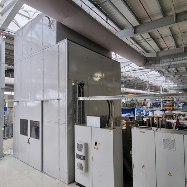 Odhlučnenie lisu v priemysle